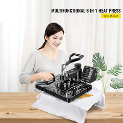 Digital Heat Press Machine Transfer T-Shirt Printer