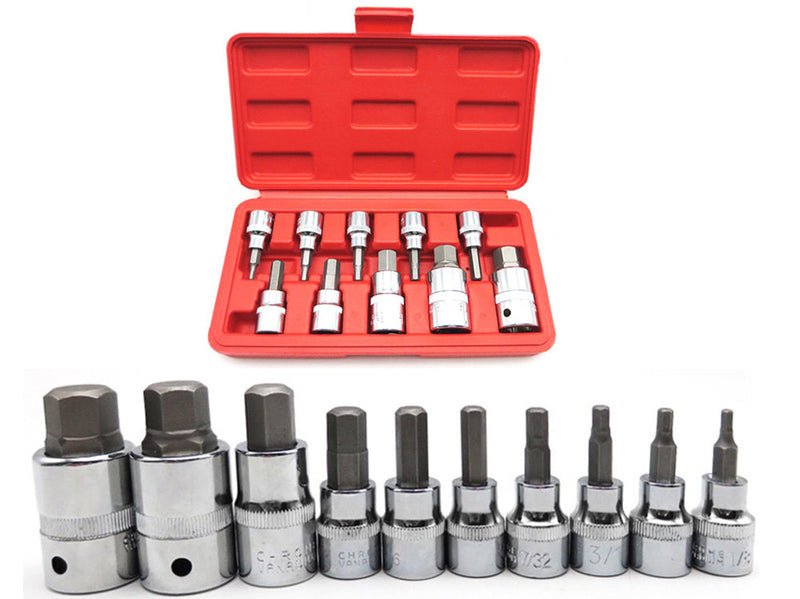 HEX Bit Socket Set - 3/8