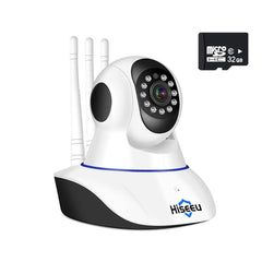 1080P Wireless Indoor PTZ WiFi Security Camera - Security Camera