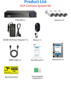 Wireless 3MP Security Camera System