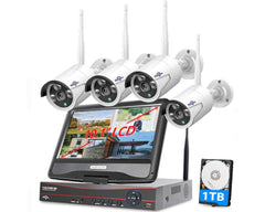 3MP Wireless Security Camera System