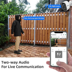 Wireless Camera Battery Operated  Waterproof Security Camera