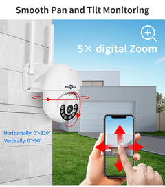 Outdoor Waterproof Security Camera Wifi 3mp Ip Camera with 32gb Sd card