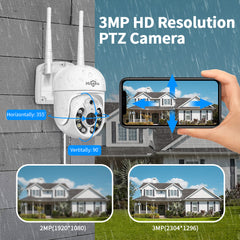 Wireless CCTV Camera System with Night Vision