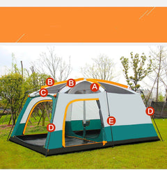 Camping Tent 4 - 6 persons Family Tent