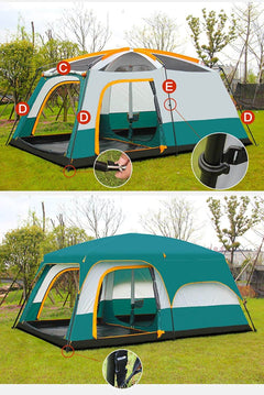 Camping Tent 4 - 6 persons Family Tent