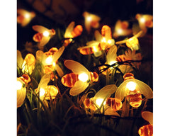 Solar panel for honeybee lights