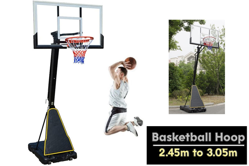 Basketball Hoop With Stand height adjustable Hoop