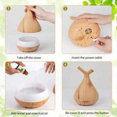 Essential Oil Diffuser Humidifier