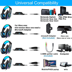 PS4 Gaming Headsets Headphones