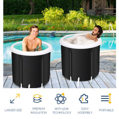 Portable Ice Bath Tub 300L Inflatable