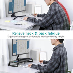 Computer Monitor Screen Stand Riser Table