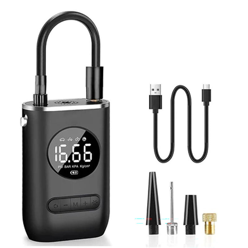 Cordless tyre inflator