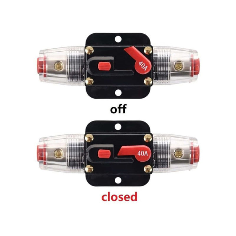 40 amp inline breaker fuse