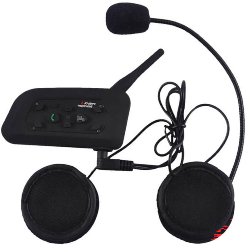 V6 Bluetooth helmet intercom