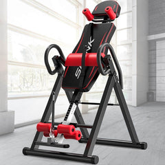 Gravity Heavy Duty Inversion Table With Headrest & Adjustable Protective Belt Ba