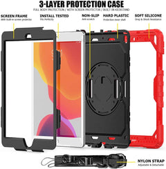 iPad 10.2 Case Rugged Shockproof Case