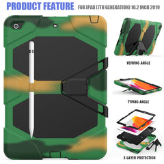 iPad 10.2 Case Rugged Shockproof Case