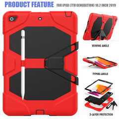 iPad 10.2 Case Rugged Shockproof Case