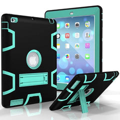 iPad 2 Case Three Layer Heavy Duty Shockproof Protective Case for iPad 2