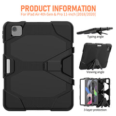 iPad 10.2 Case Rugged Shockproof Case