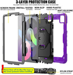 iPad Air 4 Case Rugged Shockproof Case Ipad 10.9 Case