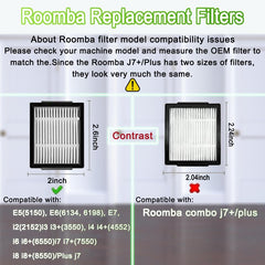 Replacement Parts for iRobot Roomba 17PCS