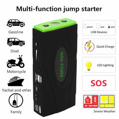 Car Jump Starter Portable Battery Pack 600 Amp Peak 12V 38000 mAh