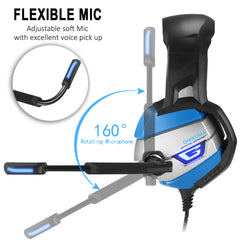 Gaming Headphone Headset compatible with PS4