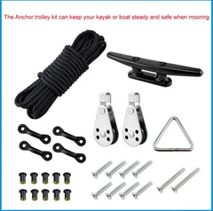 Kayak Canoe Anchor Trolley Kit