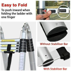 5m Multipurpose Telescopic Foldable Ladder