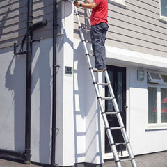 Telescopic Ladder 2.6m Aluminium Telescoping