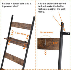 Vasagle Ladder Storage Shelf