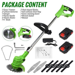 Push Weed Eater strimmer, Battery Operated Grass Cutter