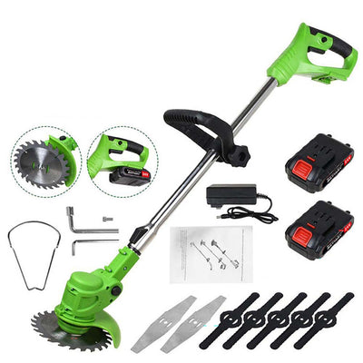Push Weed Eater strimmer, Battery Operated Grass Cutter
