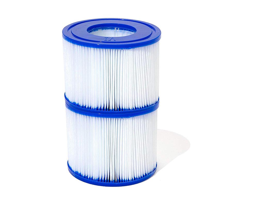 Reusable spa filter cartridges