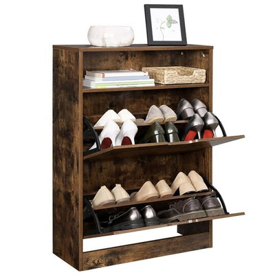 VASAGLE Shoe Cabinet Shoe Storage Organizer
