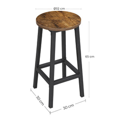 Vasagle Bar Stools 2 Pcs