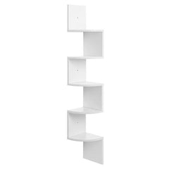 VASAGLE Floating Corner Shelf - 5-Tier