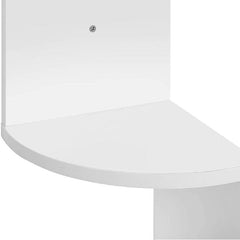 VASAGLE Floating Corner Shelf - 5-Tier