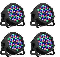 Professional 54 LEDs PAR Light LED Strobe Stage PAR Light 4PCS