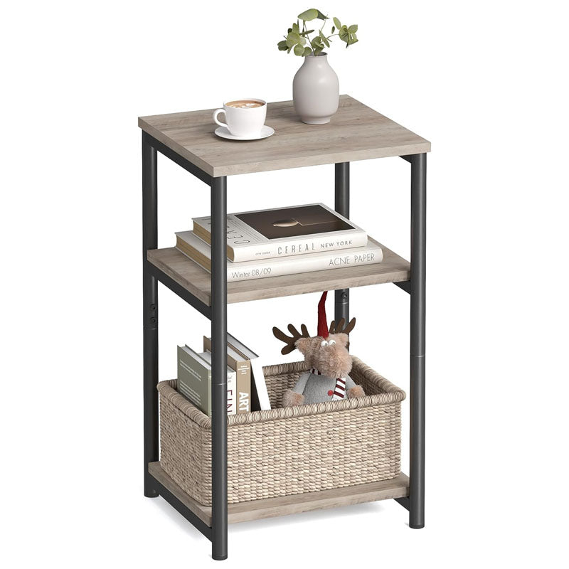 VASAGLE Tall Nightstand - Small End Table for Living Room