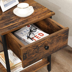 Bedside Table with Drawer