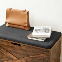 VASAGLE Storage Bench Brown