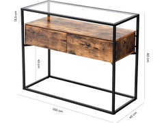 Stylish Hallway Console Table by VASAGLE