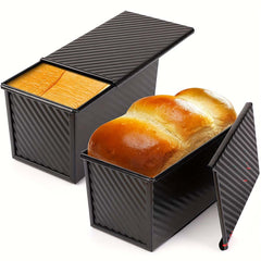 Copper loaf pan with lid