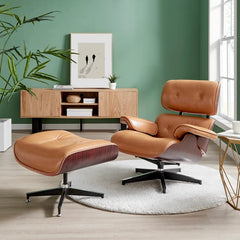 Replica Eames Chair with Ottoman