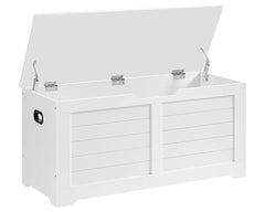 Storage Chest Bench, Storage Trunk with 2 Safety Hinges