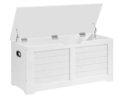 Storage Chest Bench, Storage Trunk with 2 Safety Hinges