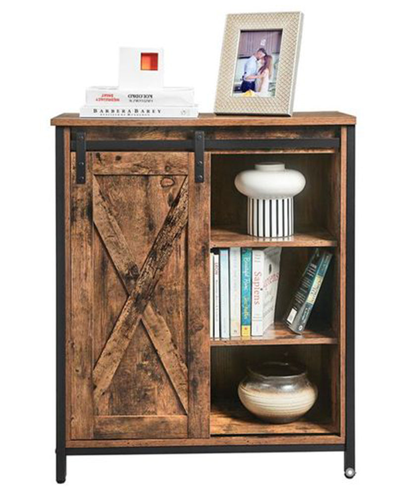 Vasagle Sliding Barn Door Storage Cabinet